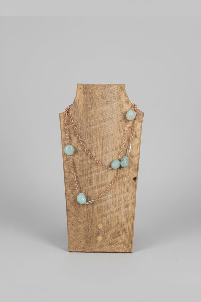 Mata Trader Jade & Link Necklace