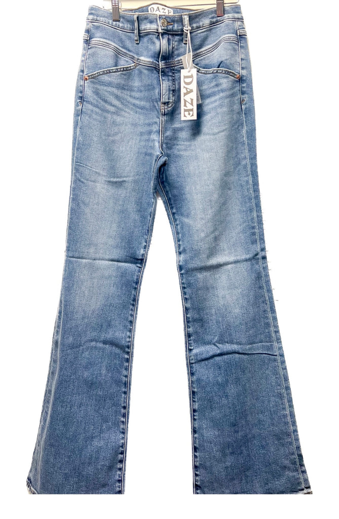 Go-Getter High Rise Flare Leg Jeans