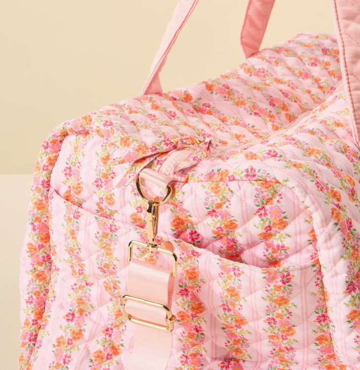 Quilted Weekender Bag