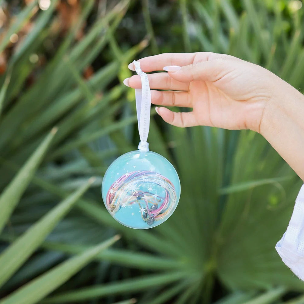 Pura Vida Christmas Ornament