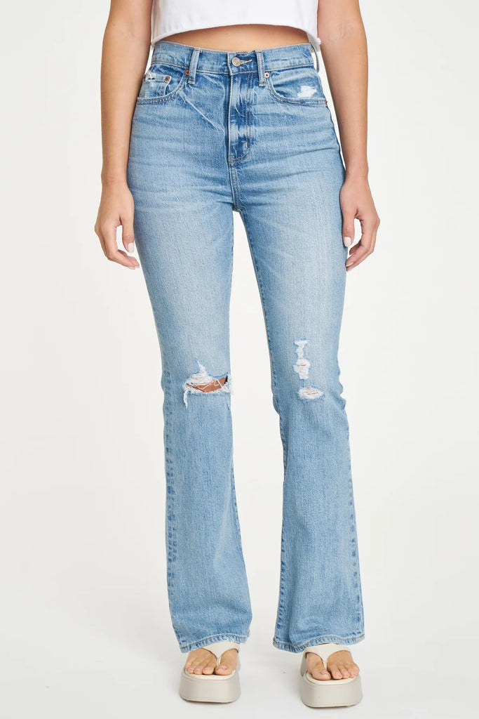 Go-Getter High Rise Flare Leg Jeans
