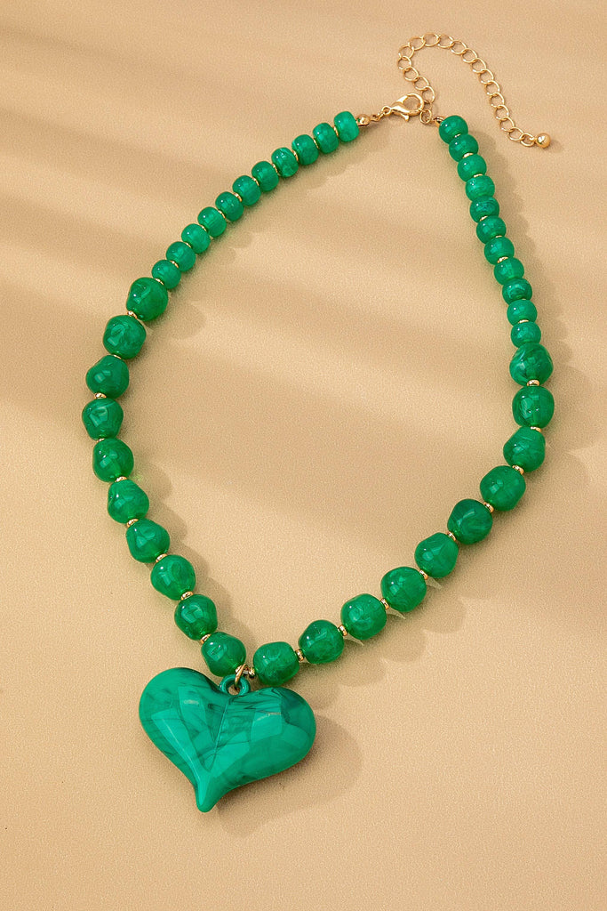 Beaded Charm Necklace