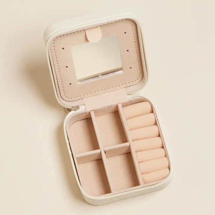 Cherry and Checker Pattern Jewelry Box