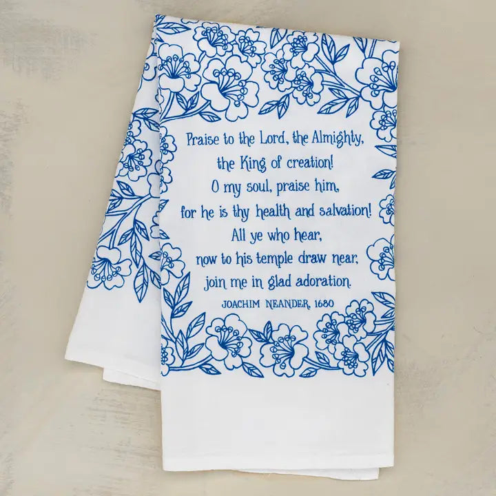Hymn Tea Towel