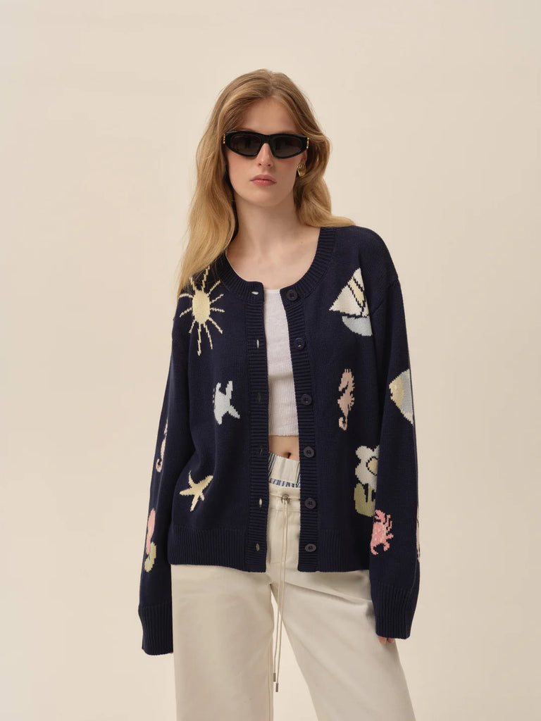 Marie Nautical Cardigan