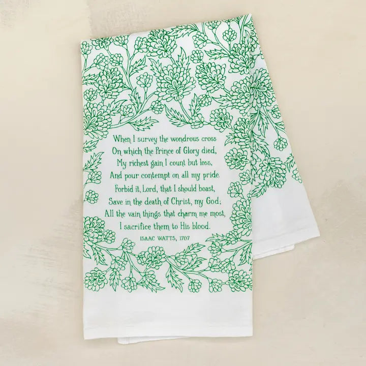 Hymn Tea Towel