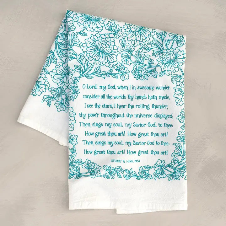 Hymn Tea Towel