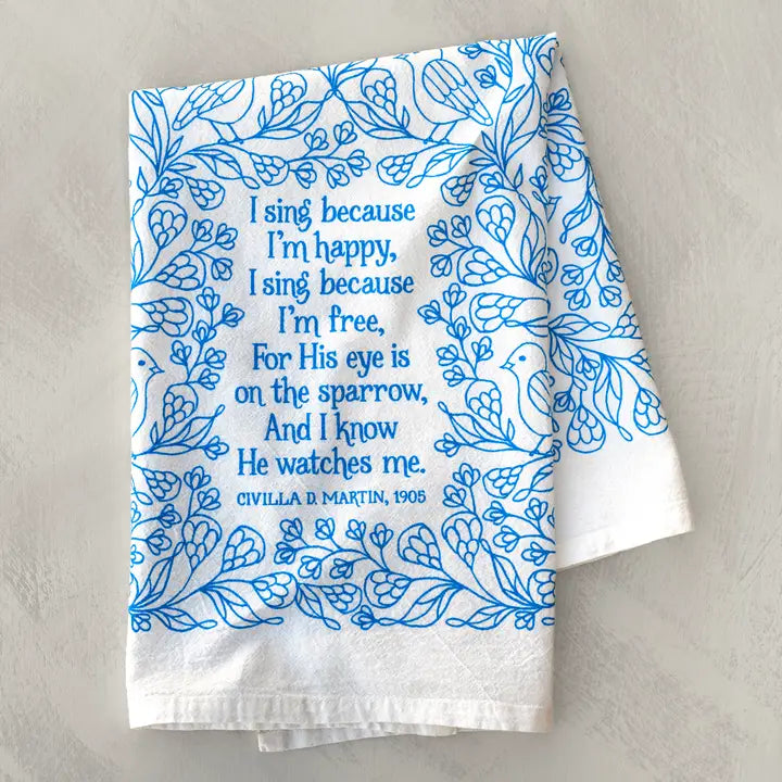 Hymn Tea Towel
