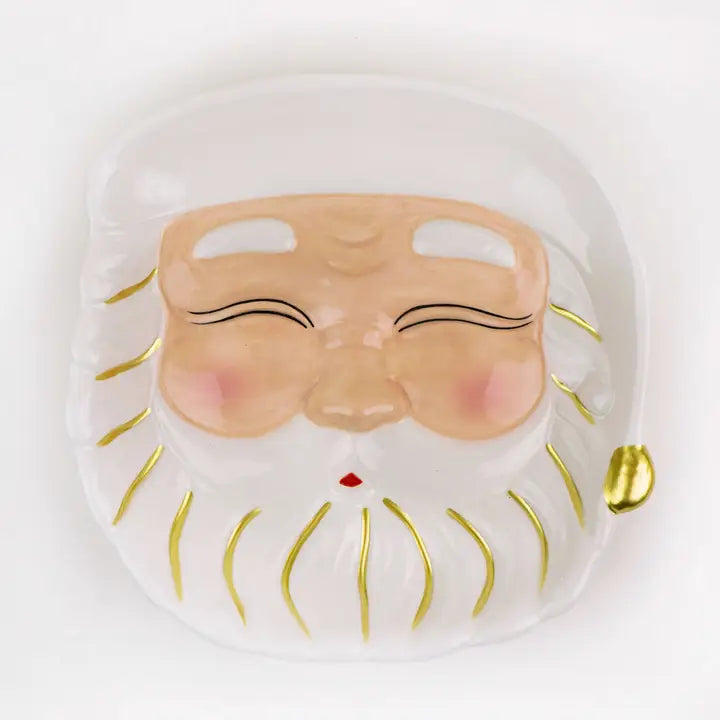 Santa Dessert Plate