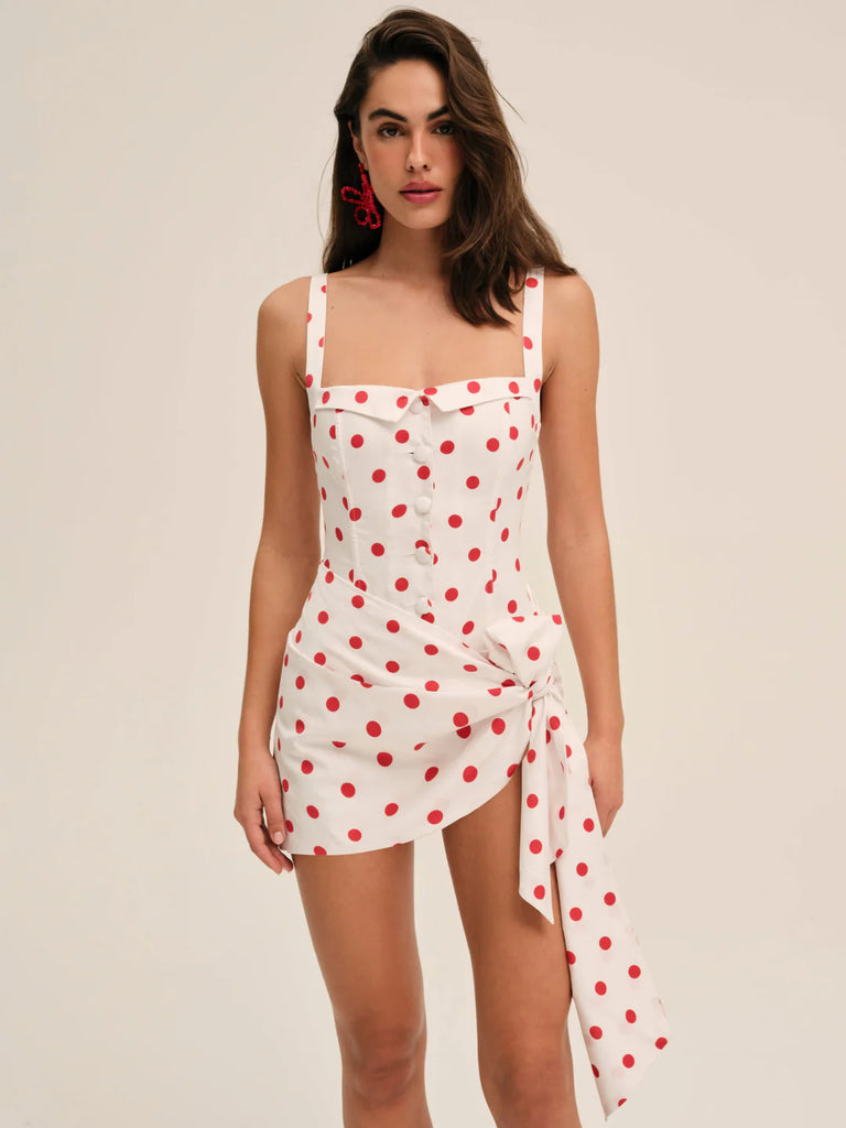 Red Dot Mini Dress