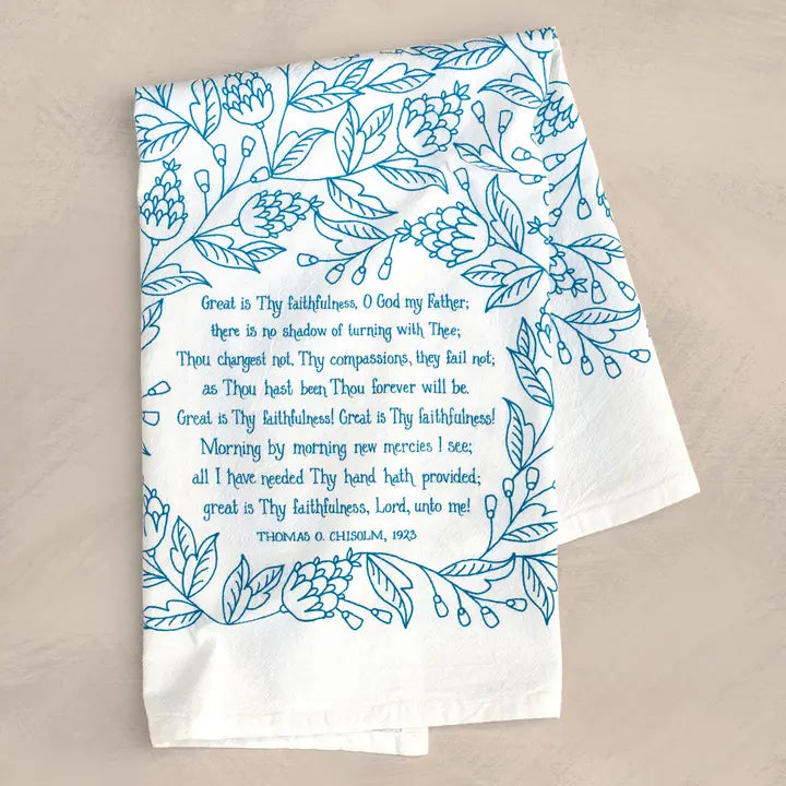Hymn Tea Towel