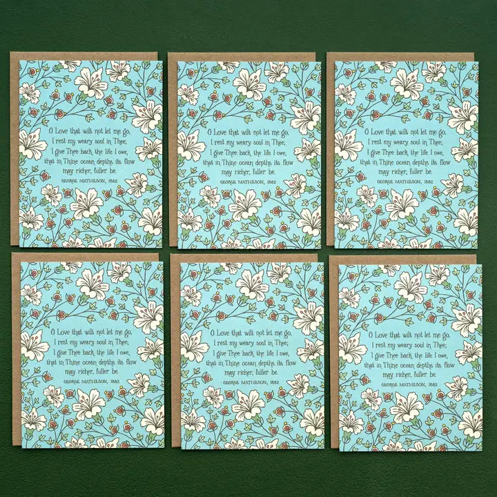 6 Hymn Greeting Cards