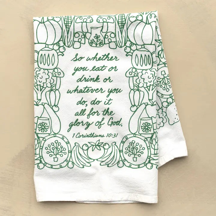 Hymn Tea Towel