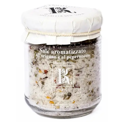 Sea Salt with Oregano and Peperoncino