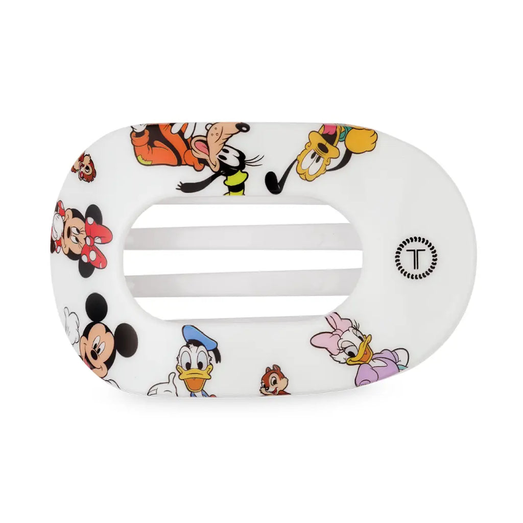 Flat Round Hair Clip