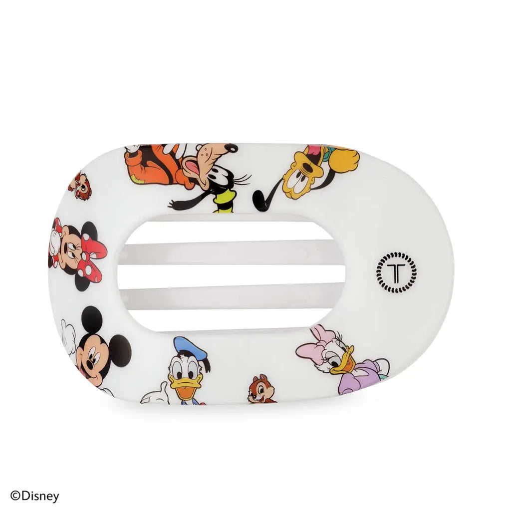 Flat Round Hair Clip
