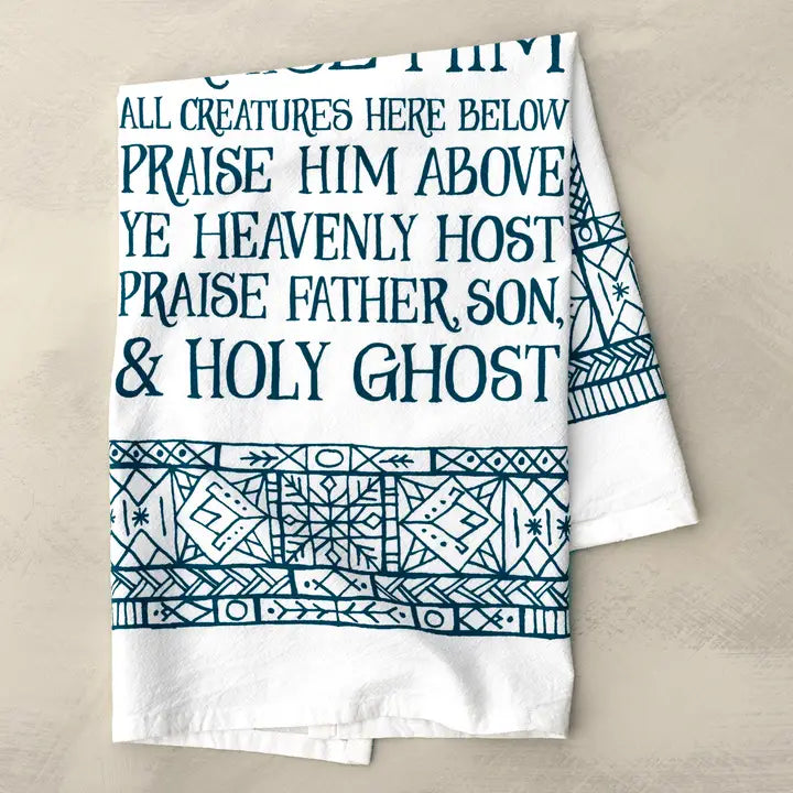 Hymn Tea Towel