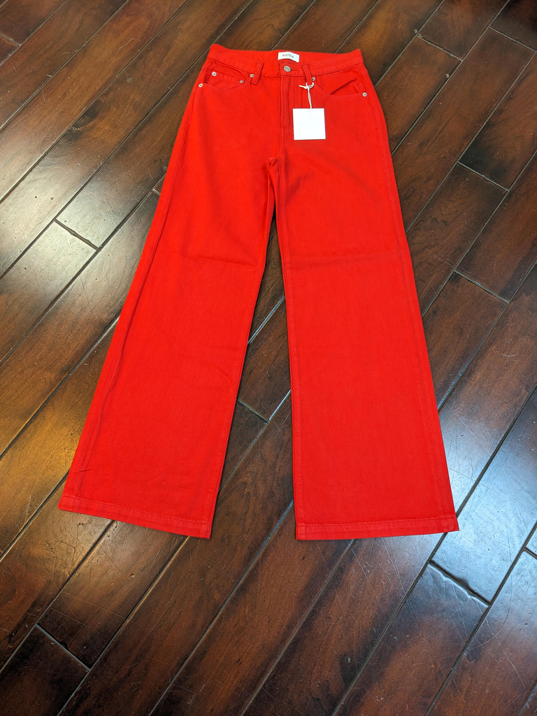 Jadyn Low Slung Palazzo Jeans