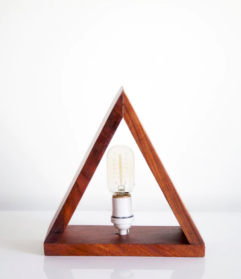 Rose & Fitzgerald Mugavu Triangle Lamp