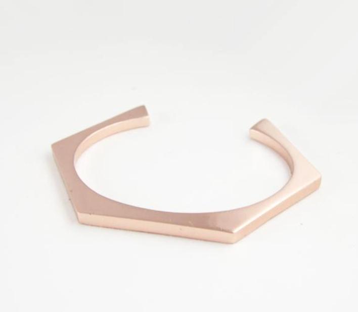 Half United Quinn Cuff Bracelet- Rose Gold