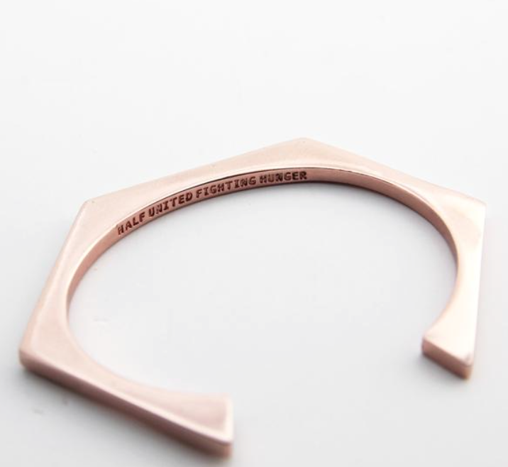 Half United Quinn Cuff Bracelet- Rose Gold