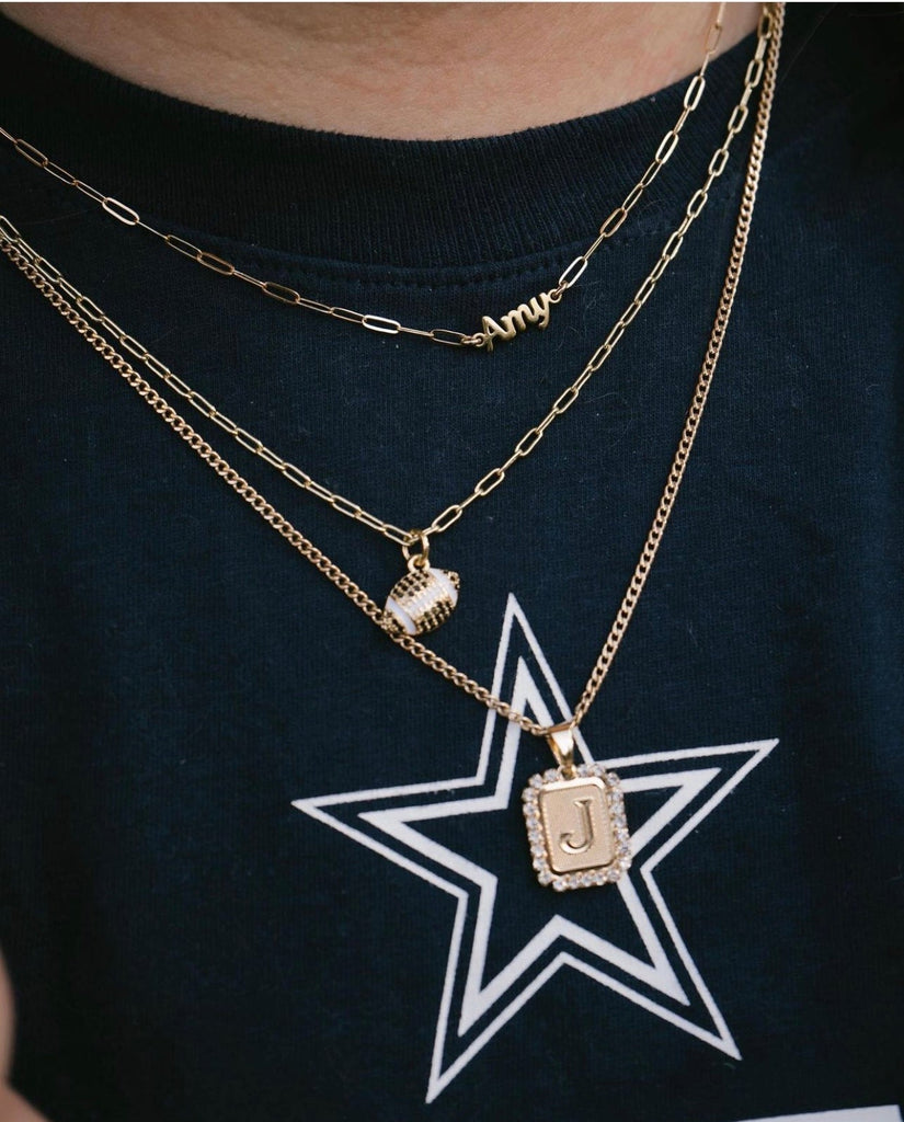 Royal Initial Necklace