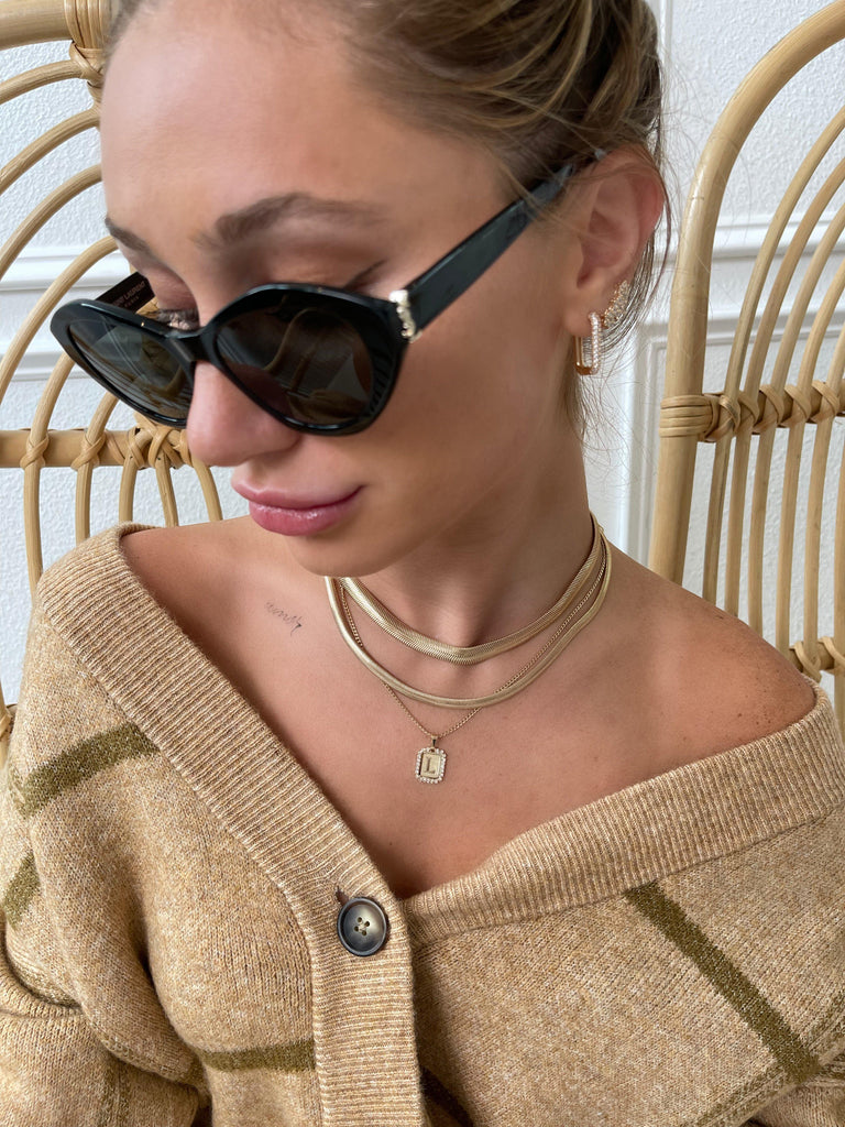 Royal Initial Necklace