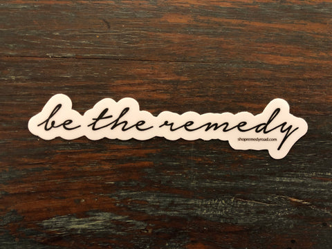 Remedy Road Sticker