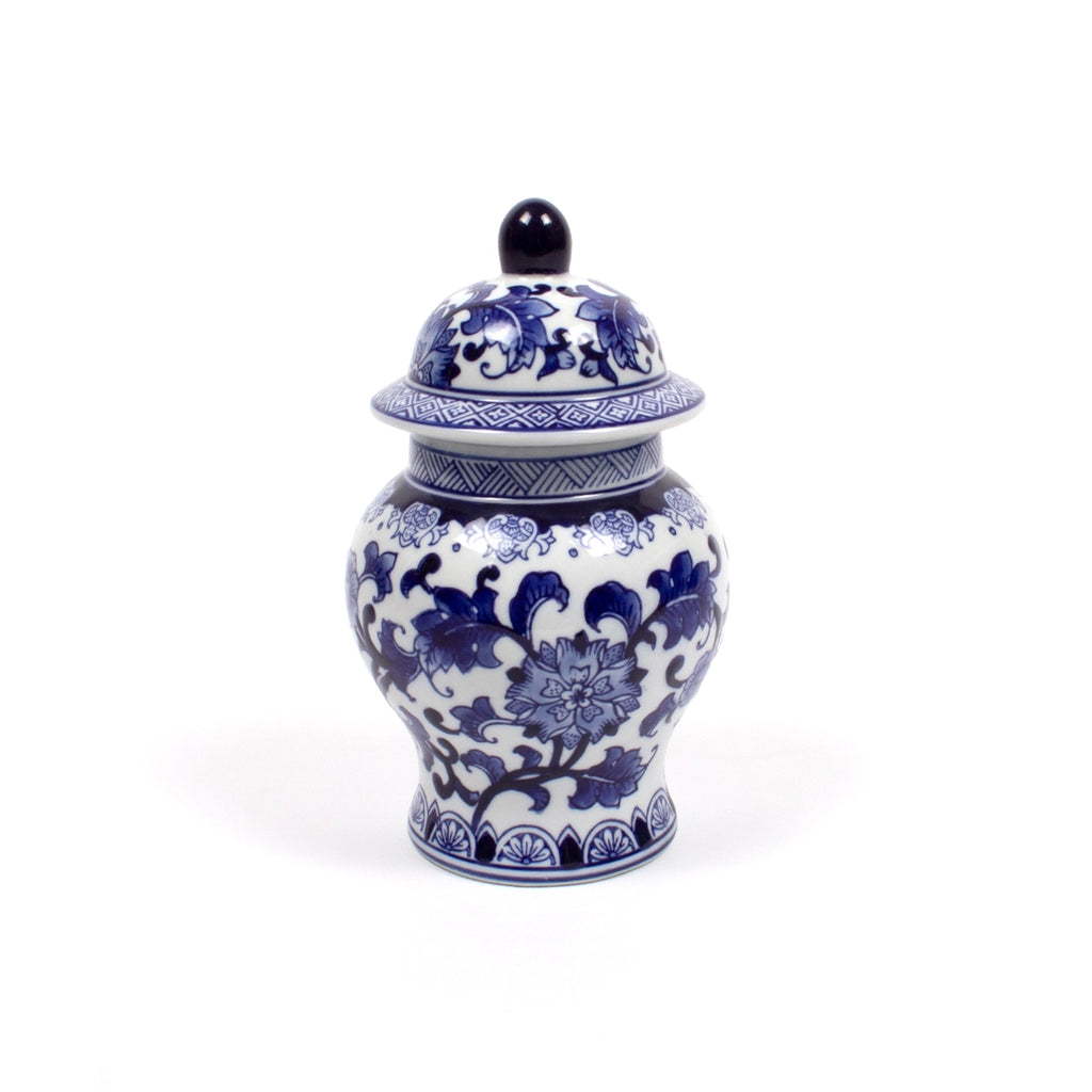 Blue Chinoiserie Ginger Jar
