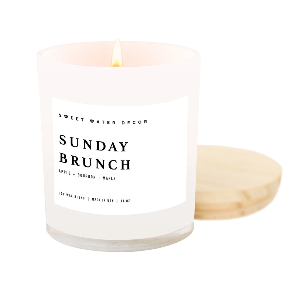 White Jar Soy Candle