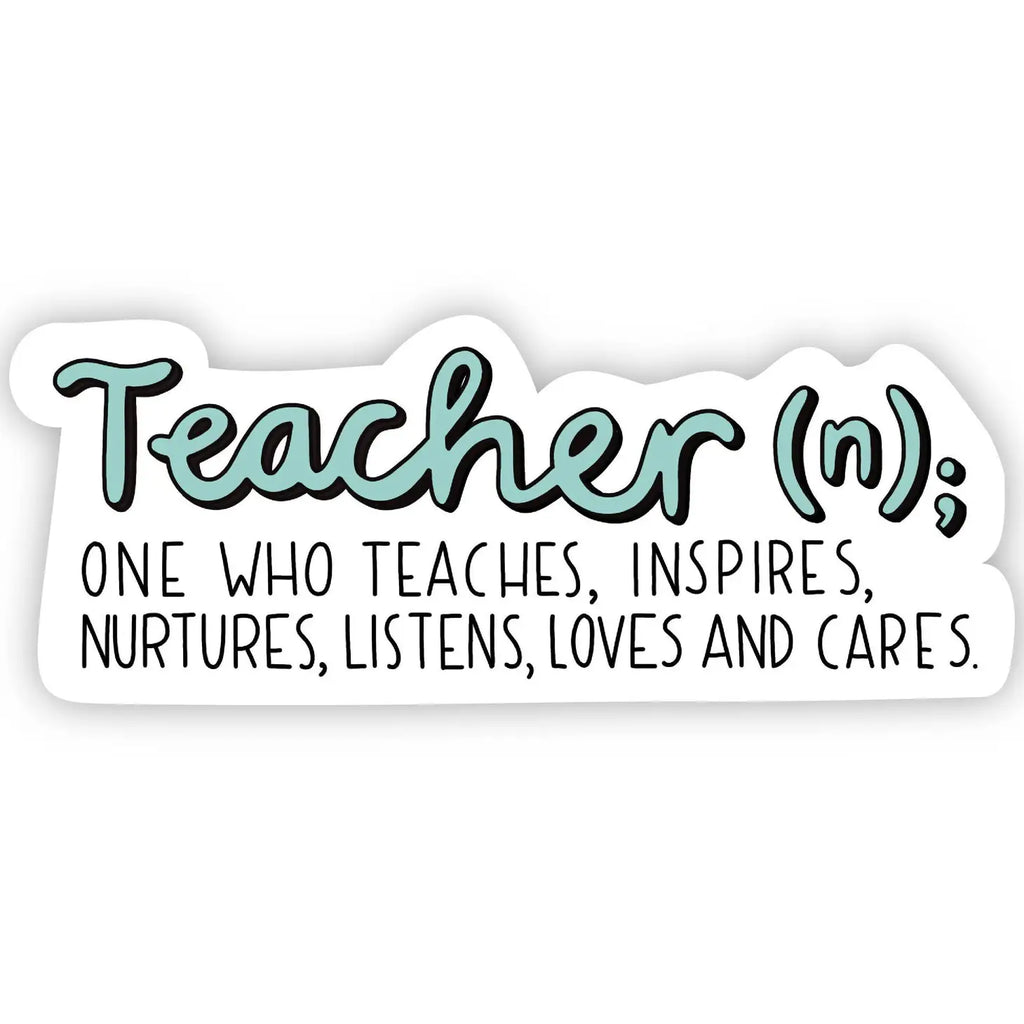 Teacher Definition Sticker