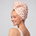XL Hair Towel Wrap Cherry Print