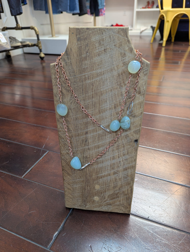 Mata Trader Jade & Link Necklace