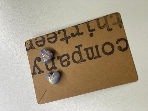 Clay Stud Earrings