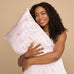 Satin Pillowcase Striped Bows King