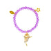 Pink & Purple Ballet Bead Bracelet Tower