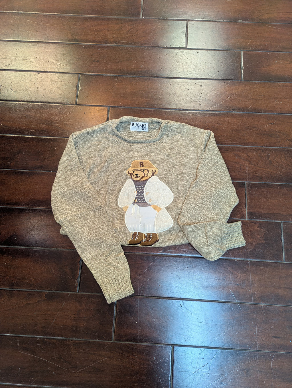 Teddy Bear Knit Sweater