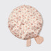 Adjustable Oversized Satin Bonnet Cherry Print