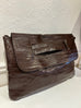 Faux Alligator Clutch