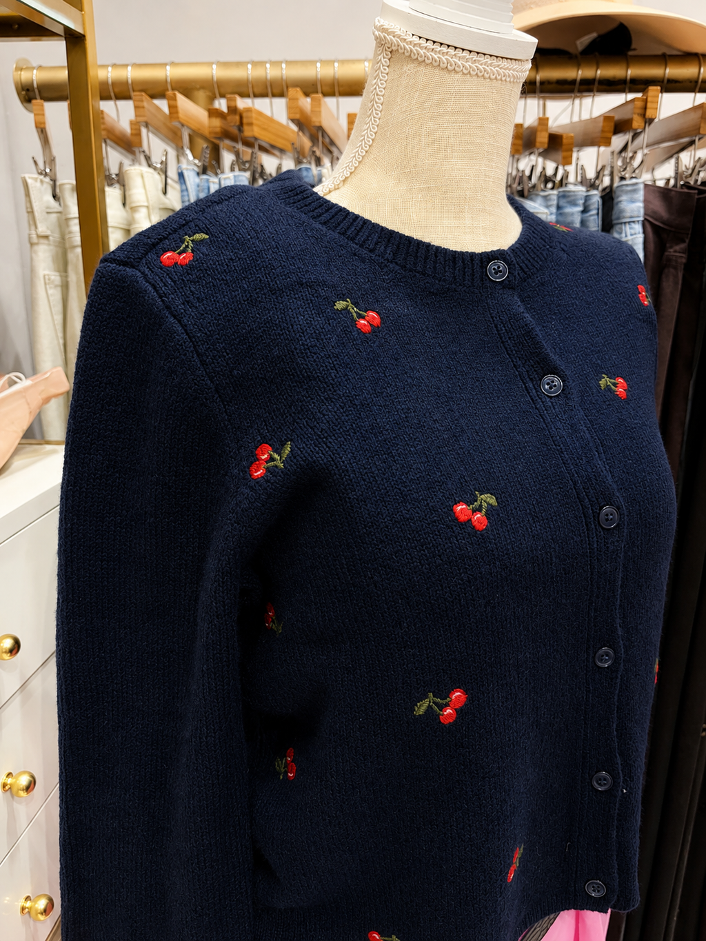 A Very Cherry Cardigan