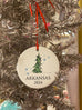 Santa Claus is Coming to Town Christmas Ornament