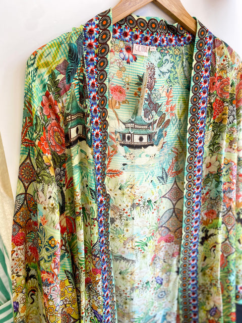 Green Spring Garden Kimono