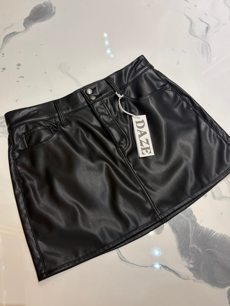Lowdown Low Waist Mini Skirt