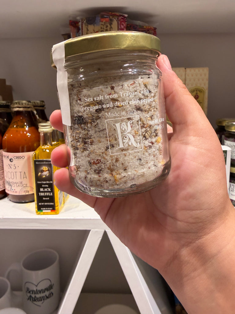 Sea Salt with Oregano and Peperoncino