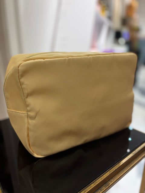 X Large Colored Cosmetic Nylon Bag