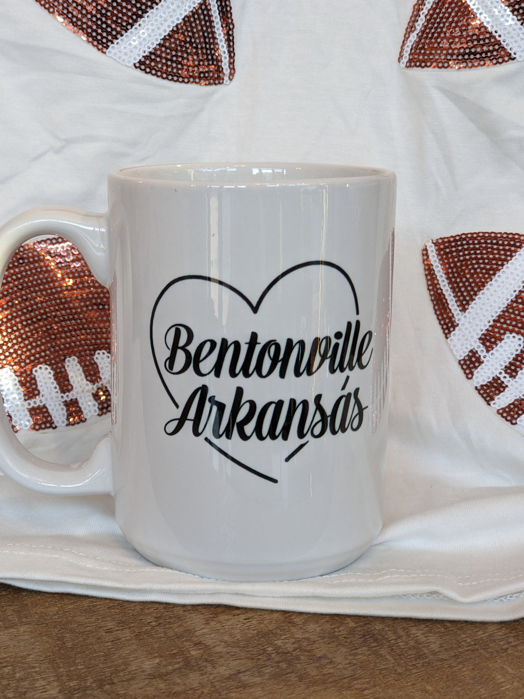 Heart City State Jumbo Coffee Mug