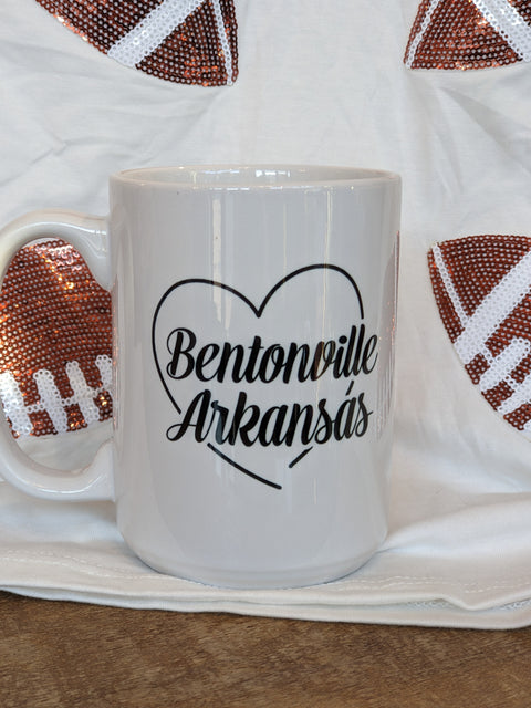 Heart City State Jumbo Coffee Mug