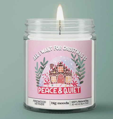 Peace and Quiet Soy Candle