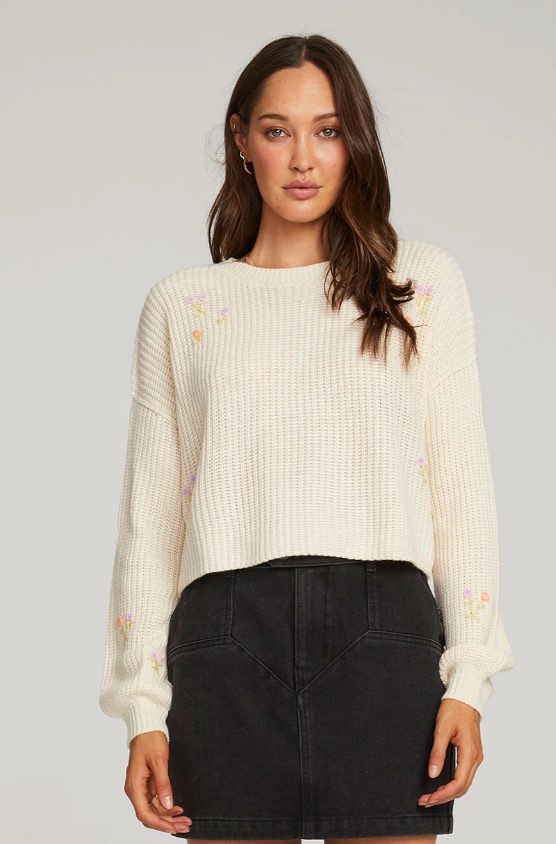 Saltwater Natural Sleeve Sweater