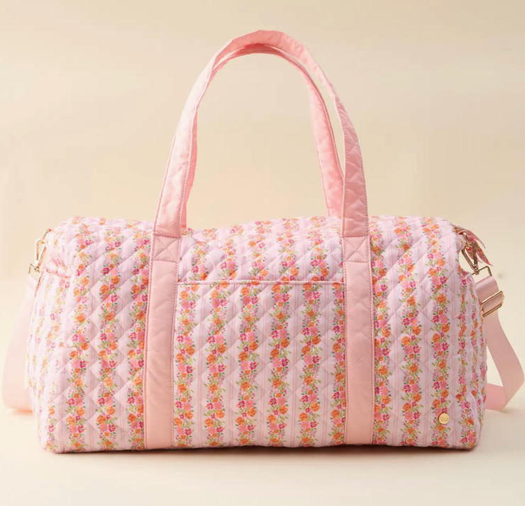 Quilted Weekender Bag